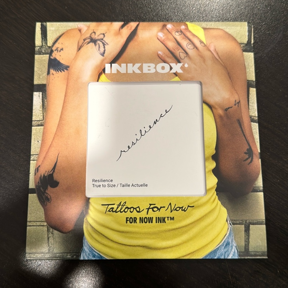 Inkbox “Resilience” Temporary Tattoo